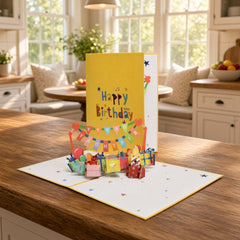 EchoMory Personalized Birthday Song Gift, AI-Created Musical Greeting Card, 3D Pop-Up Card with a Custom Song Made Just for Them,Interactive Greeting Card & Birthday Gift