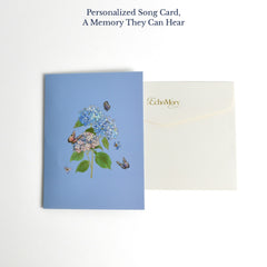EchoMory Personalized Musical Gift – Custom Musical Greeting Card (featuring a 3D butterfly garden pop-up design), perfect for birthdays for mothers, wives, friends, girlfriends, or sisters.
