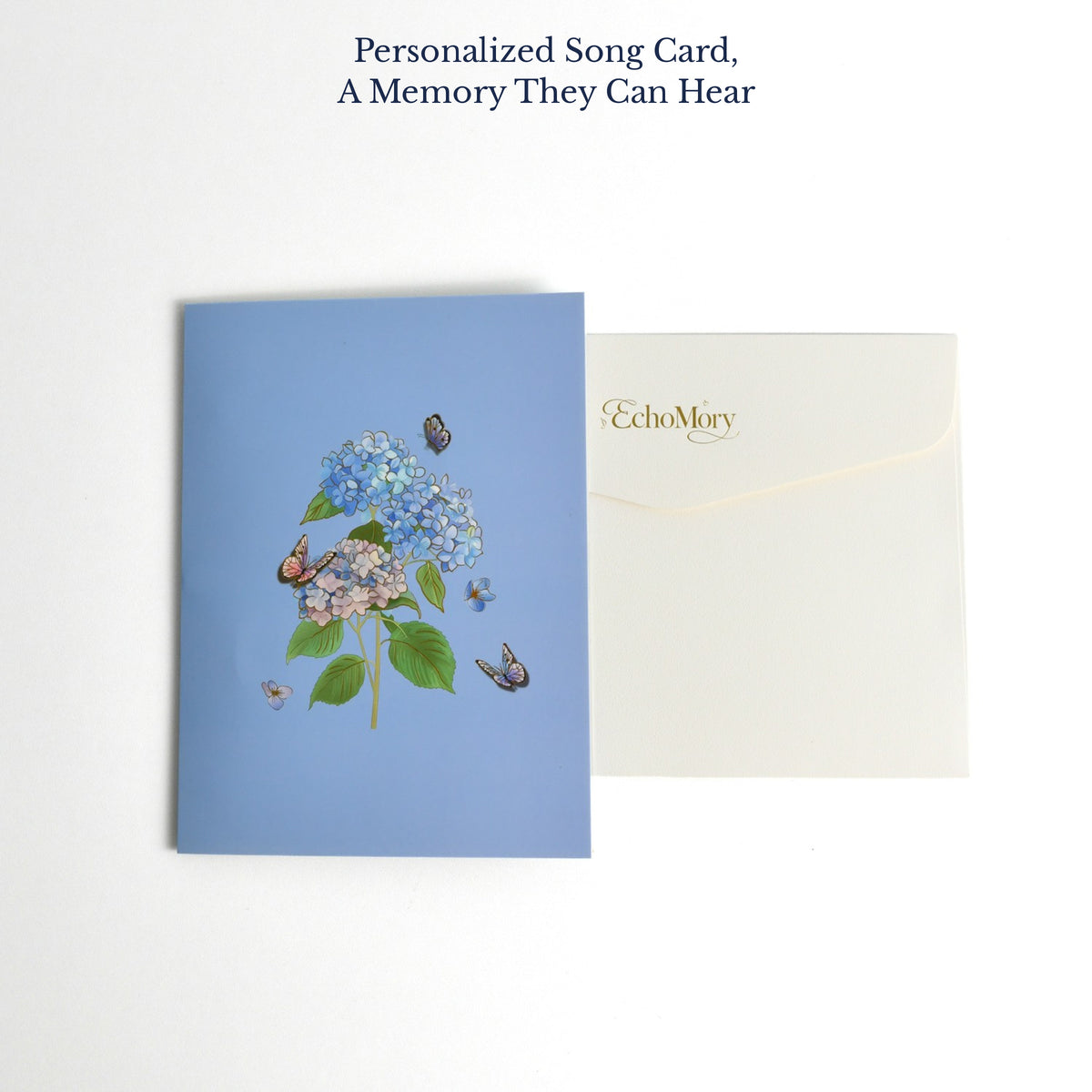 EchoMory Personalized Musical Gift – Custom Musical Greeting Card (featuring a 3D butterfly garden pop-up design), perfect for birthdays for mothers, wives, friends, girlfriends, or sisters.