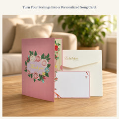 EchoMory Personalized Song Gift, Turn Your Story into a Custom Song, AI Musical Greeting Card, Unique Gift for Couples & Loved Ones