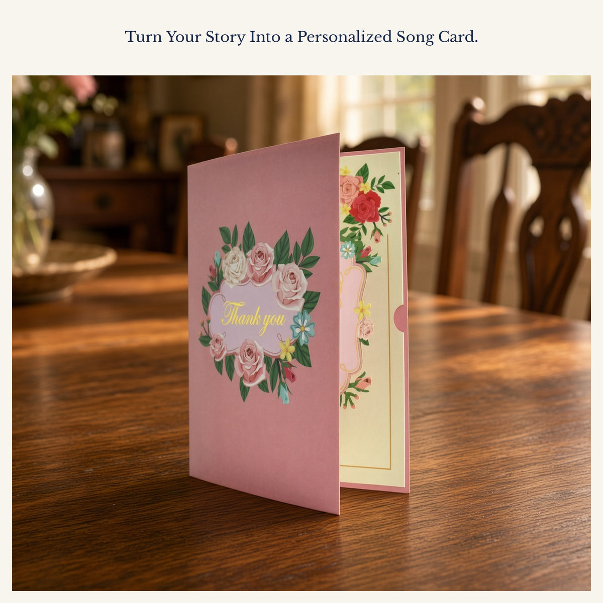 EchoMory Personalized Song Gift, Turn Your Story into a Custom Song, AI Musical Greeting Card, Unique Gift for Couples & Loved Ones