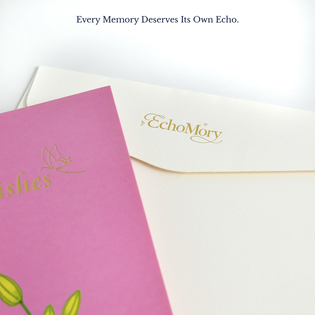 EchoMory Personalized AI Song Gift, 3D Lily Bouquet Pop Up Greeting Card, Custom Music Card with Original Song, One-of-a-Kind Keepsake Gift for Birthday, Anniversary, Mother’s Day, Valentine’s Day & Special Moments