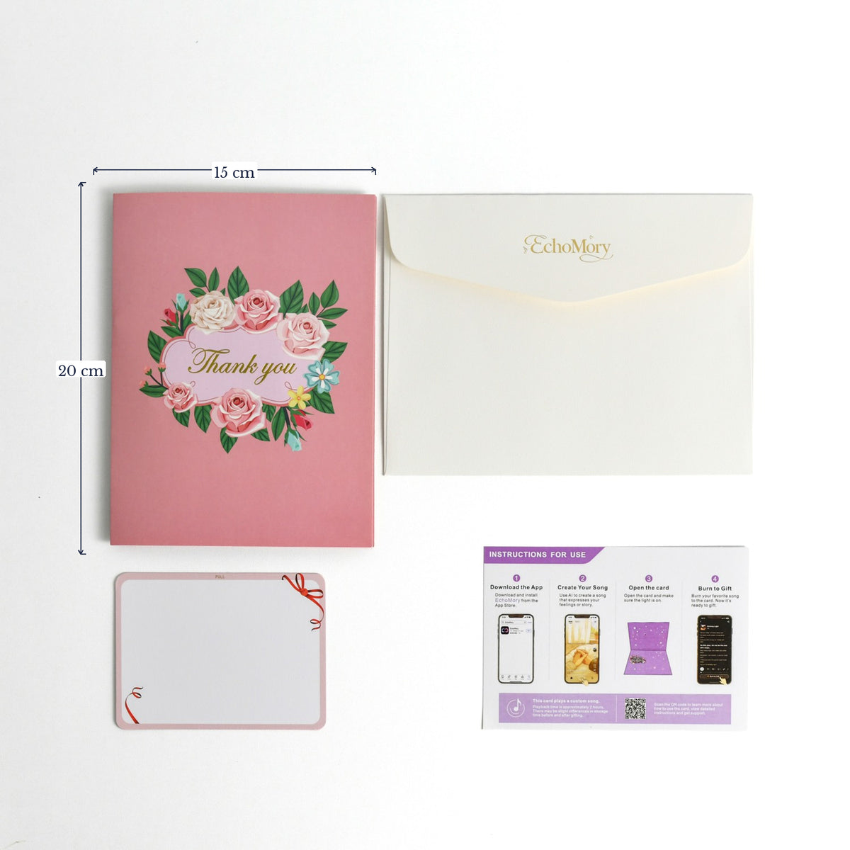 EchoMory Personalized Song Gift, Turn Your Story into a Custom Song, AI Musical Greeting Card, Unique Gift for Couples & Loved Ones