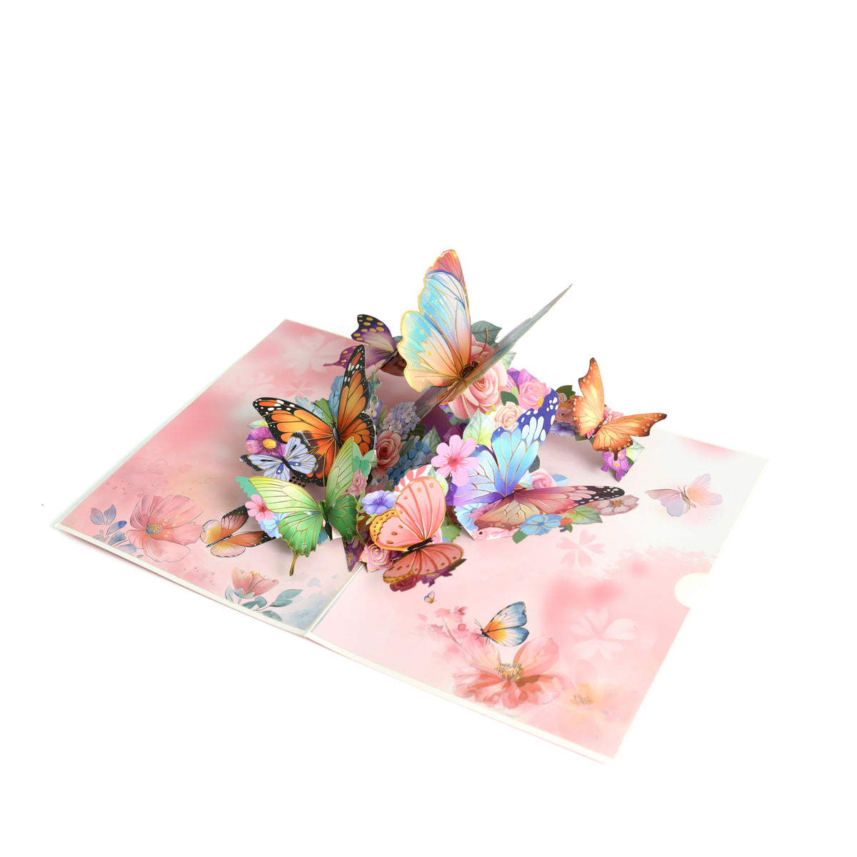 EchoMory Personalized Musical Gift – Custom Musical Greeting Card (featuring a 3D butterfly garden pop-up design), perfect for birthdays for mothers, wives, friends, girlfriends, or sisters.